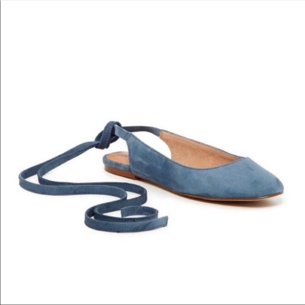 Madewell suede ballet flats